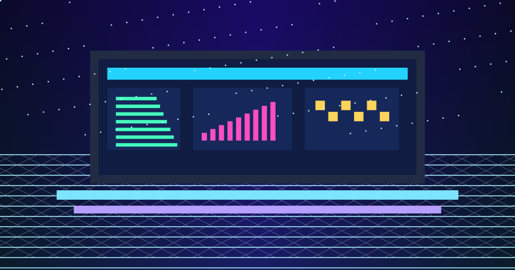 Interface futuriste illustrant la surveillance et la protection d un site WordPress.