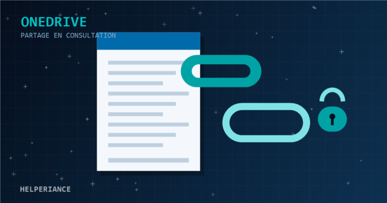 Illustration pixel art : document OneDrive partagé par un lien sécurisé avec cadenas